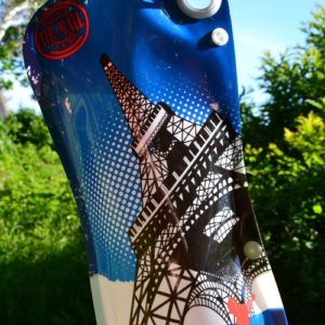 Gourde Paris Tour Eiffel – 580 ml – bleu blanc rouge noir