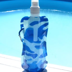 Gourde BLUE – motif camouflage – 475 ml – sans BisPhenol A