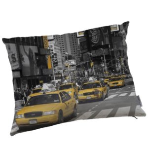 NEW YORK – Coussin 40 x 50 cm – Imprimé Taxis Américains