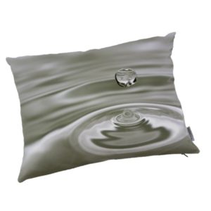 BALNEO – Coussin 40 x 50 cm – Imprimé Zen Goutte d’Eau