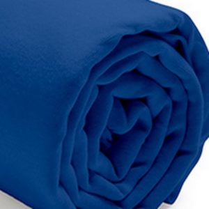 MARINA – Drap Housse 90 x 190 cm – Bleu Indigo – Lit 1 personne