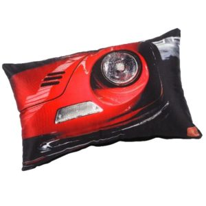 CARS – Coussin 30 x 50 cm – Imprimé Voiture Rouge