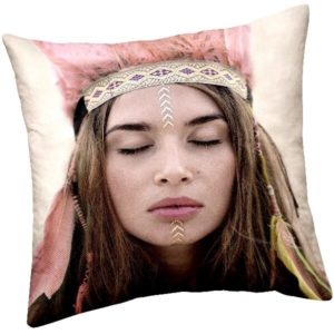 Coussin bohème hippie chic