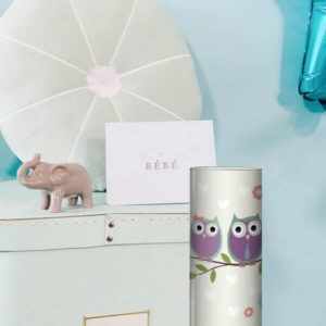 LYA – Lampe de Chevet Enfant – Hauteur 30 cm – Motif Oiseau