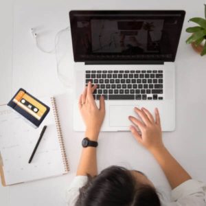 TAPE – Petit Carnet Mémo K7 – Imprimé Vintage Cassette