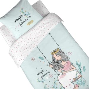 CERISY – Housse de Couette 140 x 200 cm – Lit Princesse