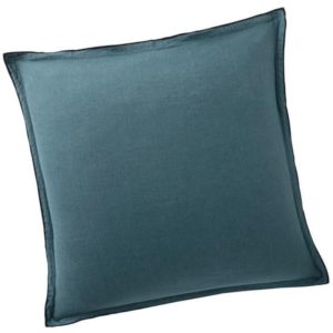 CUSEY – Taie d&rsquo;Oreiller Carrée 65 x 65 cm – Lin Uni Vert