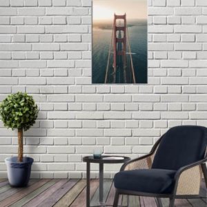 GOLDEN GATE – Tableau 60 x 90 – Pont San Francisco USA