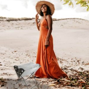 GABIAN – Barbecue Nomade en Acier – Léger et Repliable