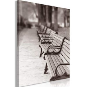 BANCS PUBLICS – Tableau Paysage – Cadre 40 x 60